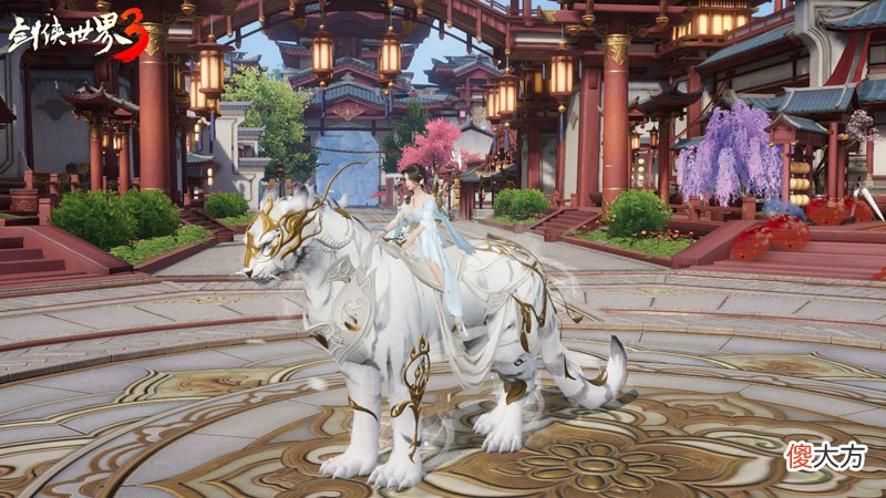 剑侠世界3| 虎啸撼江湖《剑侠世界3》全新神级坐骑“白帝”驾到