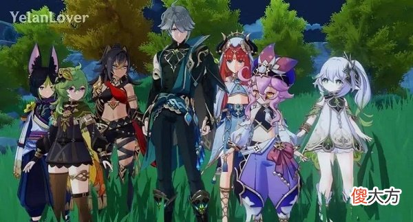 原神妮露立绘图片爆料