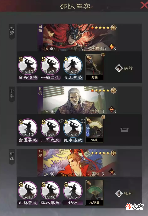 【游戏世界】三国杀：孙权、张机、吕布都没有，要怎么组流氓队呢？