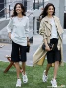 【时尚一点】有品味的女人，夏季更喜欢用“短裤+球鞋”炸街，时髦又高级