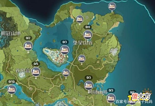 【游戏世界】原神蒲公英籽哪里采集最详细蒲公英籽采集位置及路线一览