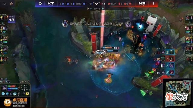 【游戏世界】KT的救世主！Aiming2连POG带队完成落后9K经济大翻盘力克NS
