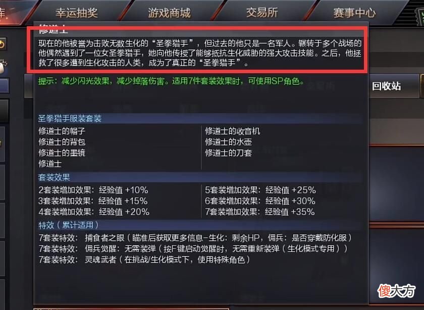 【游戏世界】穿越火线猎手都是怎么来的?揭秘圣拳猎手的背景故事