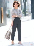 【时尚一点】“下半身胖”的50岁女人，建议学学日本主妇这样穿，优雅又显比例