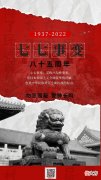 【历史故事】海报｜七七事变八十五周年铭记历史 吾辈自强