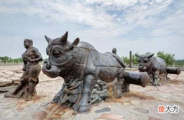 黄河底下发现4只神兽,每只都重达40吨,已在水下埋了一千多年