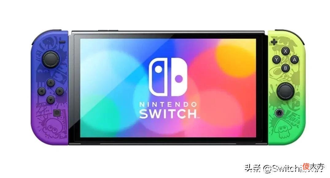 【游戏世界】你们要的新款Switch来了！《喷射战士3》限定款Switch OLED公布
