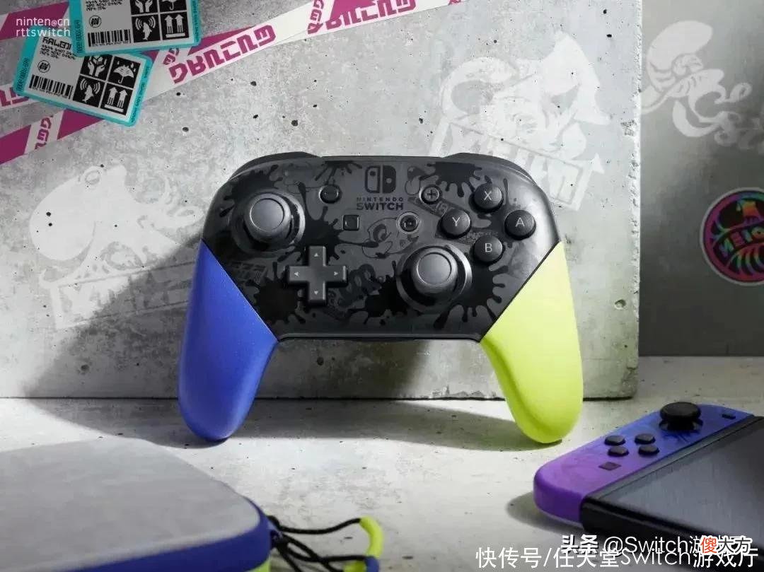 【游戏世界】你们要的新款Switch来了！《喷射战士3》限定款Switch OLED公布
