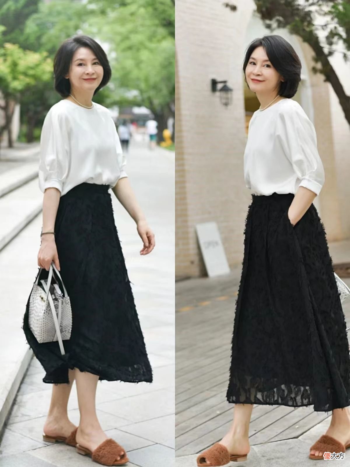 【时尚一点】年纪越大越高贵的50岁女人，穿衣不露腰、不讨好，优雅时尚又显贵