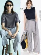 【就爱时尚】夏季“t恤”别穿得太老气，学学日杂中的时髦搭配，整个人更年轻