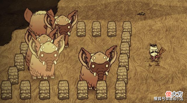 【游戏世界】饥荒这个游戏非常有意思，在刚开始的时候，大部分玩家都会有兴趣