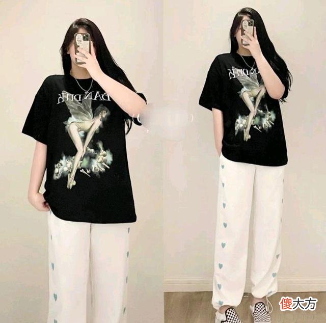 【时尚一点】超过130斤女孩日常穿搭，时尚达人都爱不惜手，简单百搭又遮肉