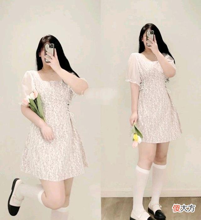 【时尚一点】超过130斤女孩日常穿搭，时尚达人都爱不惜手，简单百搭又遮肉