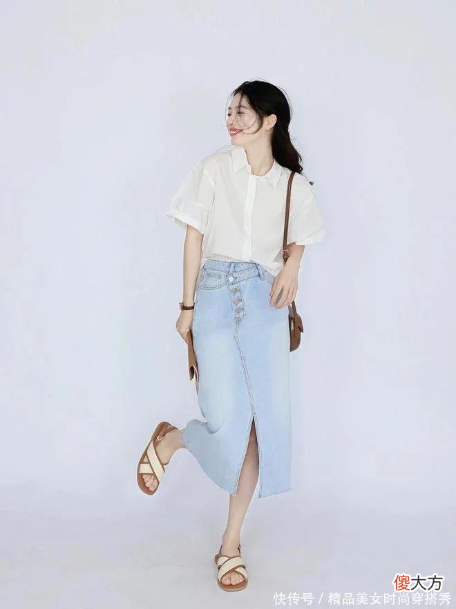 【时尚一点】清爽舒适又温柔的夏季穿搭，随性简约还不挑人，轻松穿出高级感