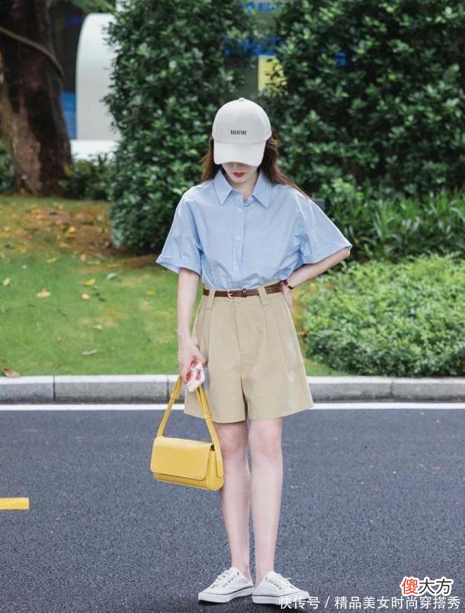 【时尚一点】清爽舒适又温柔的夏季穿搭，随性简约还不挑人，轻松穿出高级感