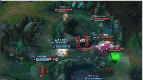 【游戏世界】英雄联盟：rng中野辅组合的combo效果太好了