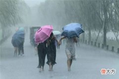 做梦梦见被大雨淋的象征寓意(图文)