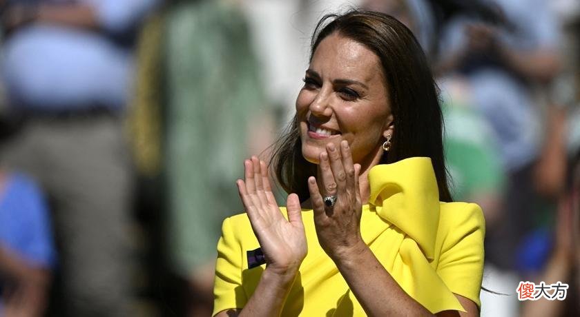 【时尚一点】夏日饱和色系主场,凯特王妃柠檬黄洋装配草帽看不出是旧衣