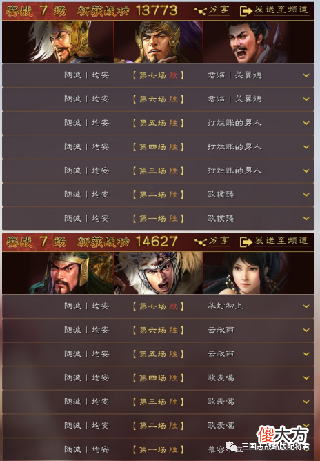 【游戏迷】三国志战略版航母区乱杀上万战功的队伍有哪些