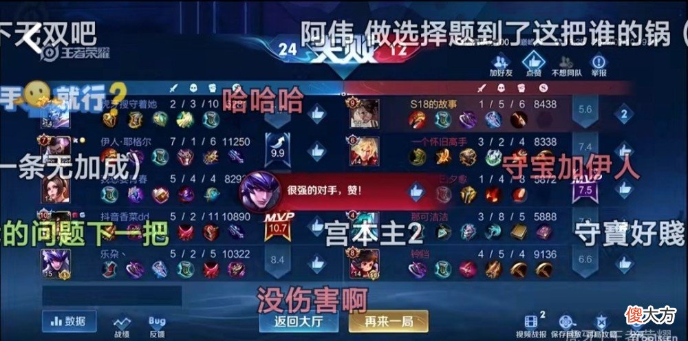 【游戏世界】王者荣耀：韩涵巅峰赛让出打野位玩射手，连胜遗憾被终止