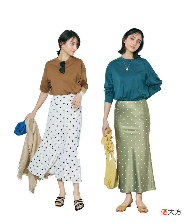 【时尚一点】今夏的裙子流行“遮膝不遮踝”,简约时尚又气质,穿起来太高级了