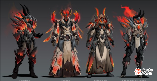 【游戏世界】魔兽世界：10.0即将开测，职业套装很酷，巨龙群岛概念图揭晓