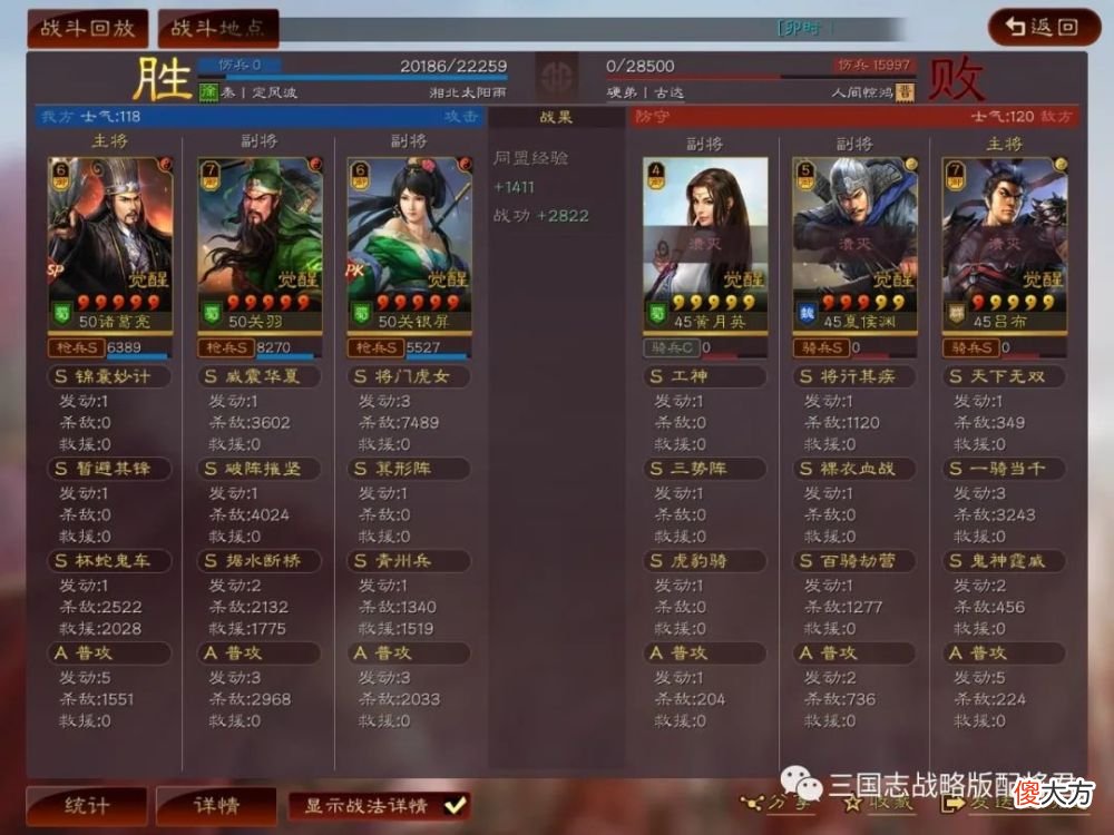 【游戏迷】三国志战略版父女枪出门1穿4,阵容上限T0,完爆主流队!
