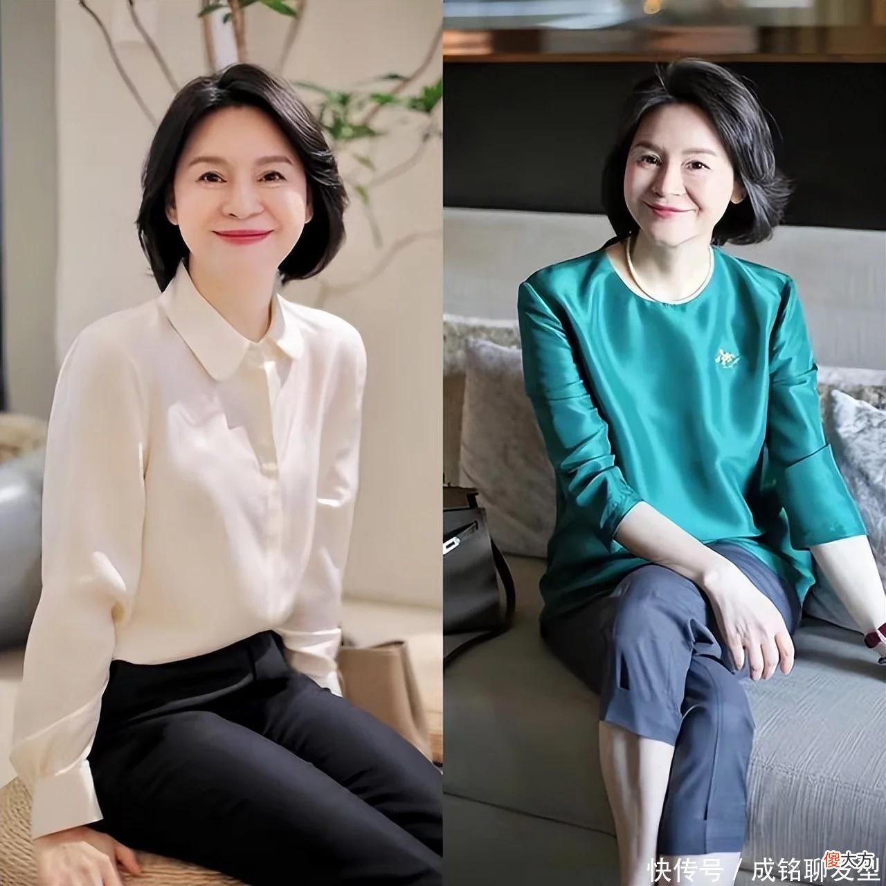 【就爱时尚】她把穿搭的“优雅”发挥到极致！端庄大气又高雅，减龄洋气又耐看