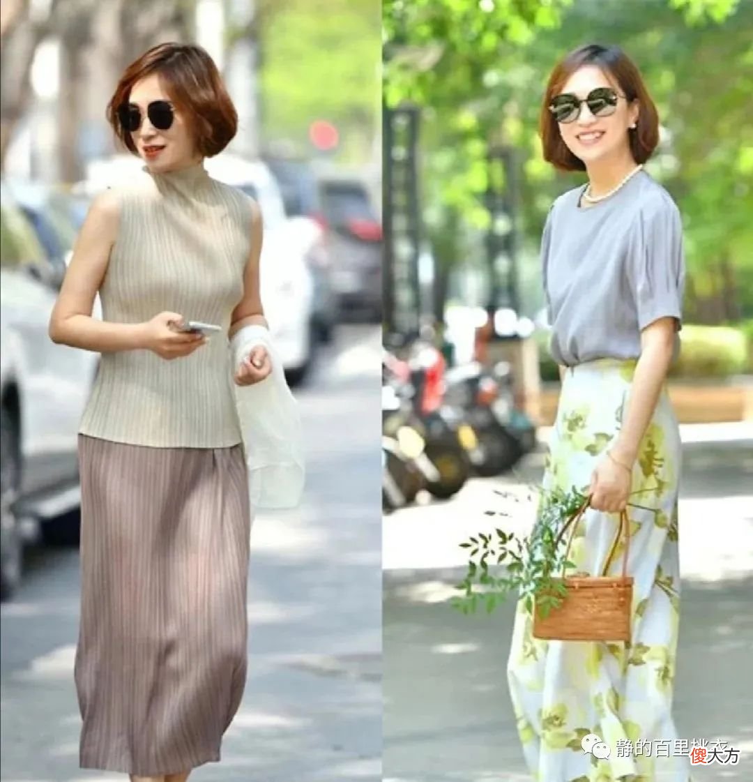 【时尚一点】这些才是50＋女人该有的打扮！高级清新又自然，看着年轻十岁