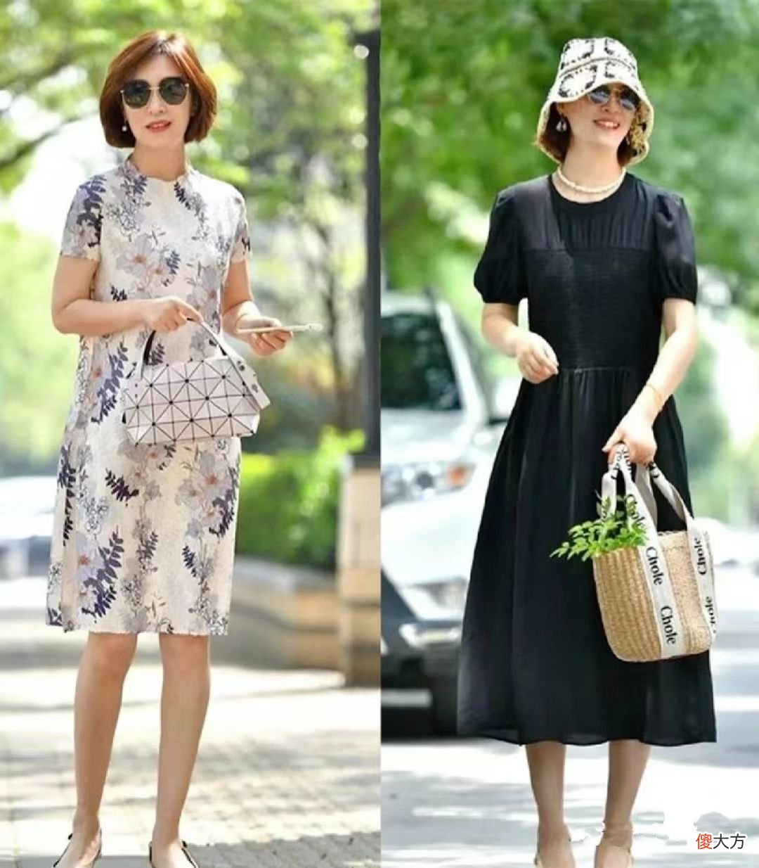 【就爱时尚】50岁左右的女人，建议：裙不上膝、衣选浅色，出门美得优雅又得体