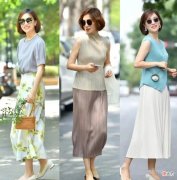 【就爱时尚】50岁左右的女人，建议：裙不上膝、衣选浅色，出门美得优雅又得体