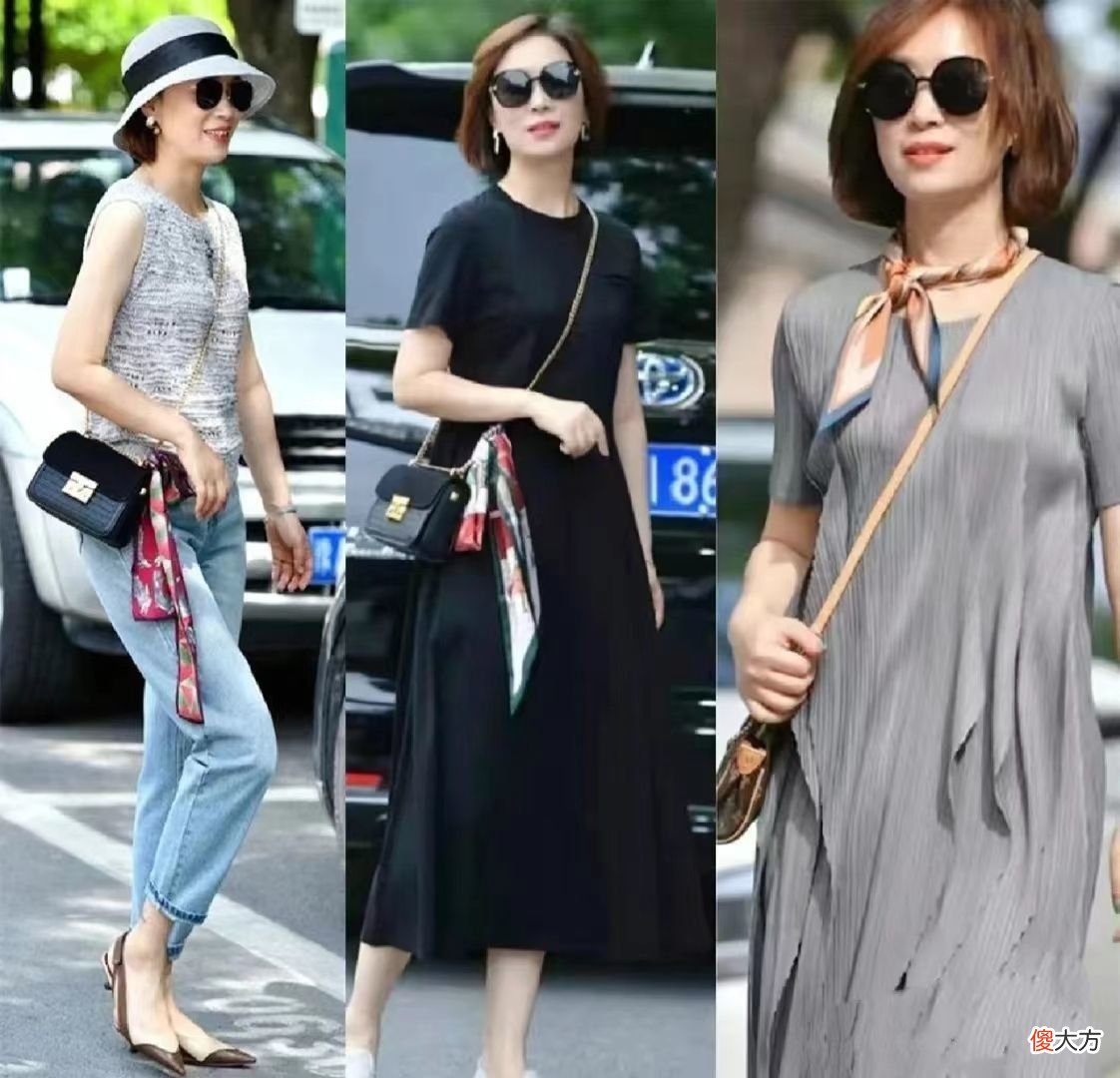 【就爱时尚】50岁左右的女人，建议：裙不上膝、衣选浅色，出门美得优雅又得体