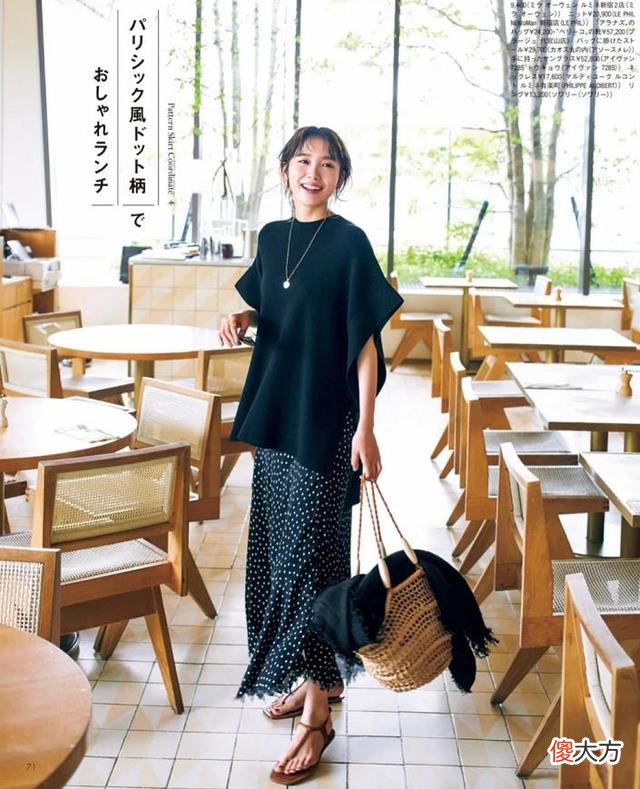 【时尚一点】夏天可以多选择黑色上衣来穿，聪明女生这样穿，美出新高度