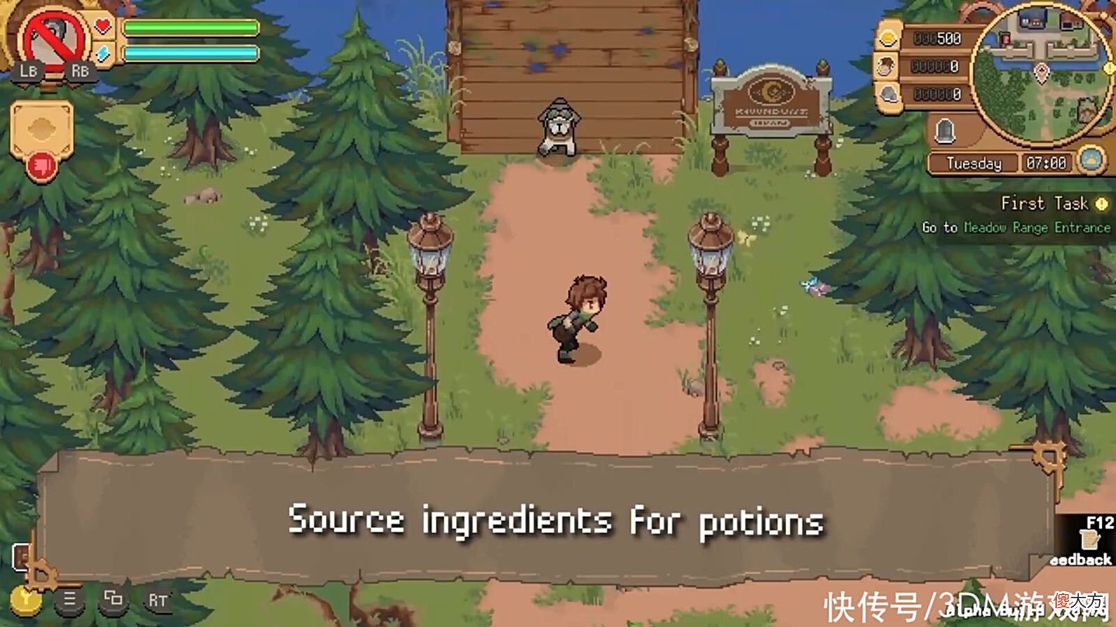 【游戏世界】像素风游戏《PotionPermit》上架Steam9月22日发售