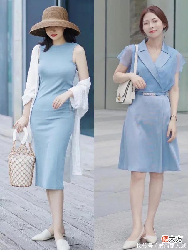 【时尚一点】夏季穿搭讲究时髦!绿油果、蓝色大爆款,轻松打造出美感和高级感
