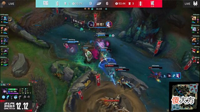 【游戏迷】RNG2-1WE小虎丽桑卓“冰霜之环”闪现冻四人