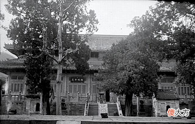 【爱历史】1907年，河南登封少林寺老照片