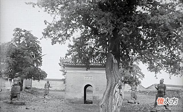 【爱历史】1907年，河南登封少林寺老照片
