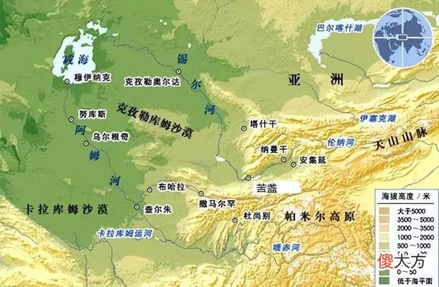 【爱历史】中亚聚宝盆，为何被苏联划给三个国家，做法很聪明却带来重大问题