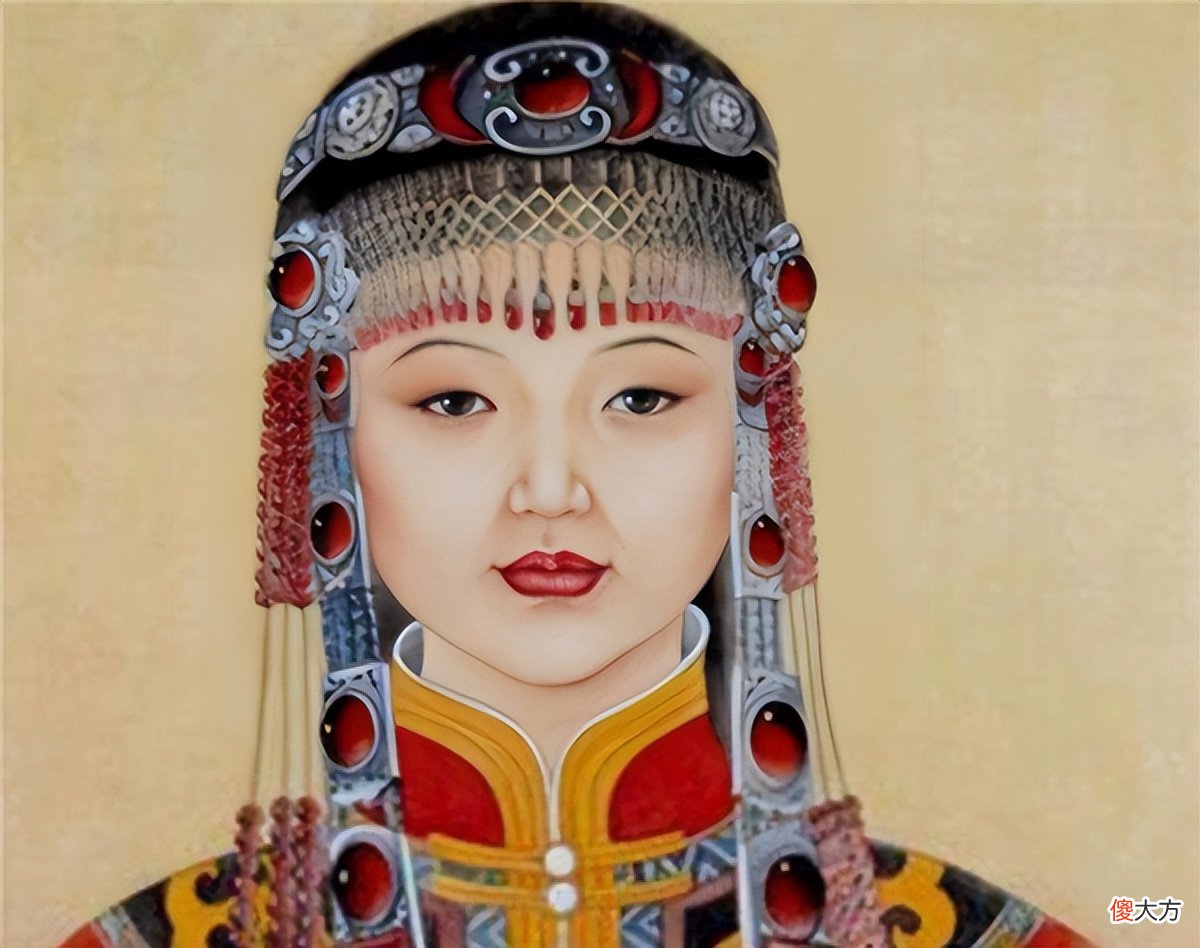 【爱历史】见到孝庄的复原图后，才明白为何皇太极不爱，可多尔衮却痴迷不已