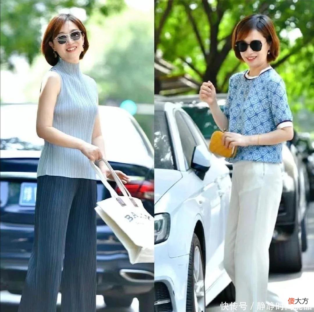 【时尚一点】这些才是50+女人该有的打扮！高级清新又自然，看着年轻十岁