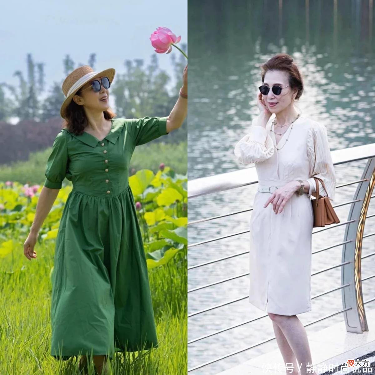 【时尚一点】这些才是50+女人该有的打扮！高级清新又自然，看着年轻十岁