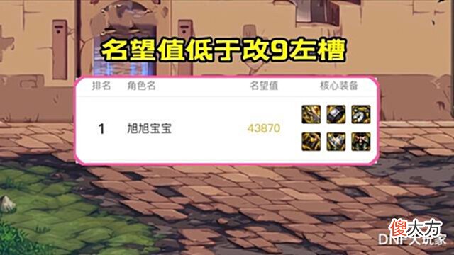 【游戏世界】DNF:全身70级词条,却斗不过改10左槽,旭旭宝宝气得跺脚