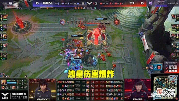 【游戏世界】T1终结GEN六连胜!Oner盲僧猛如战神,Faker解锁500胜场成就