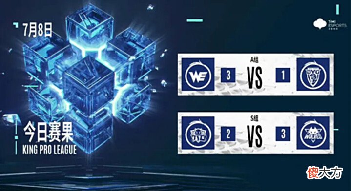 【游戏世界】[今日赛果]狼队升至第四，明日AG对阵GK