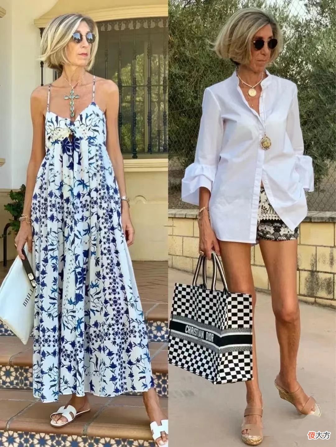 【就爱时尚】看完时尚奶奶的穿搭，终于发现这几个穿衣时髦的小习惯，值得借鉴