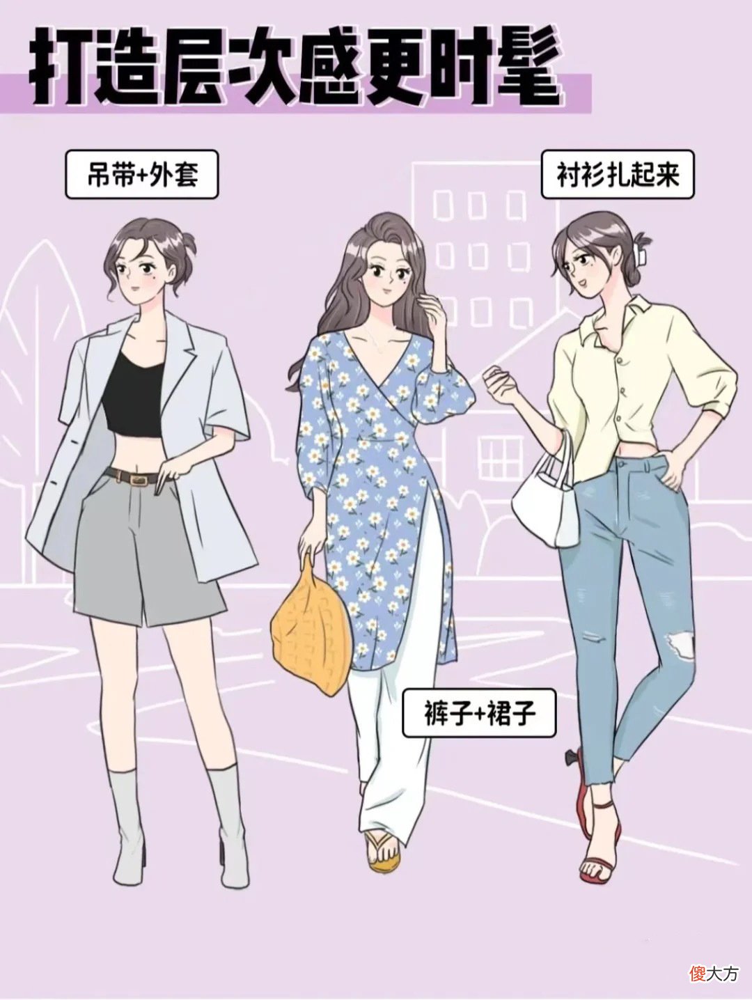 【时尚一点】“普通穿搭”VS“进阶穿搭”，差别不是一点点，快来get时尚造型