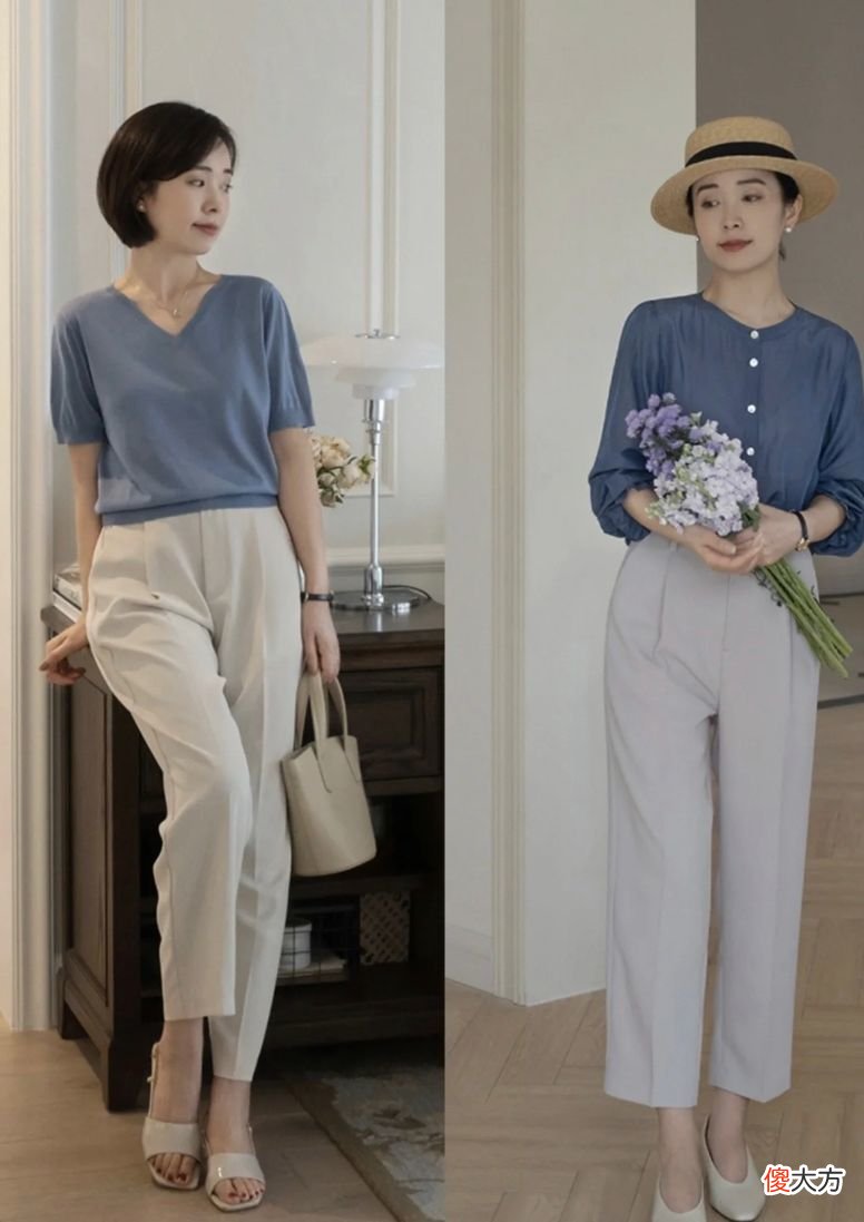 【时尚一点】真正有气质的中年女人，夏天喜欢穿“莫兰迪色”，温柔高级又显贵