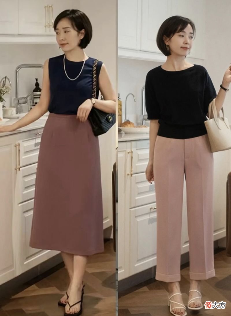 【时尚一点】真正有气质的中年女人，夏天喜欢穿“莫兰迪色”，温柔高级又显贵