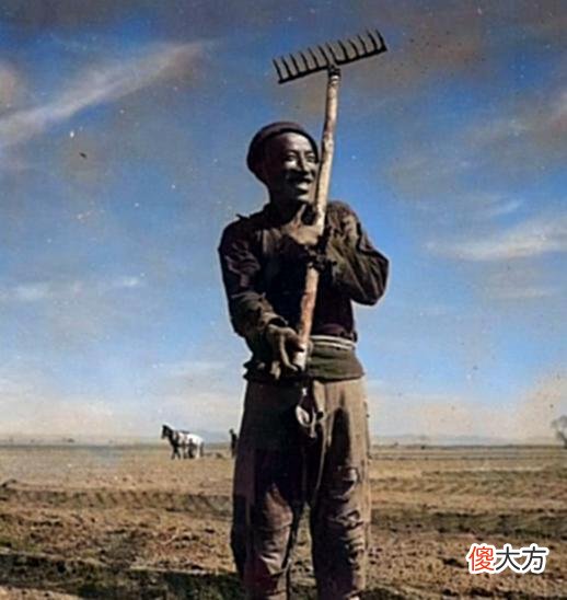 【历史故事】老照片:1940年的内蒙古,包头农民春耕时的唯美老照片